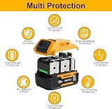 Waitley Power Elektro 18V 5.0Ah Replacement XR Battery Compatible with DEWALT view 3