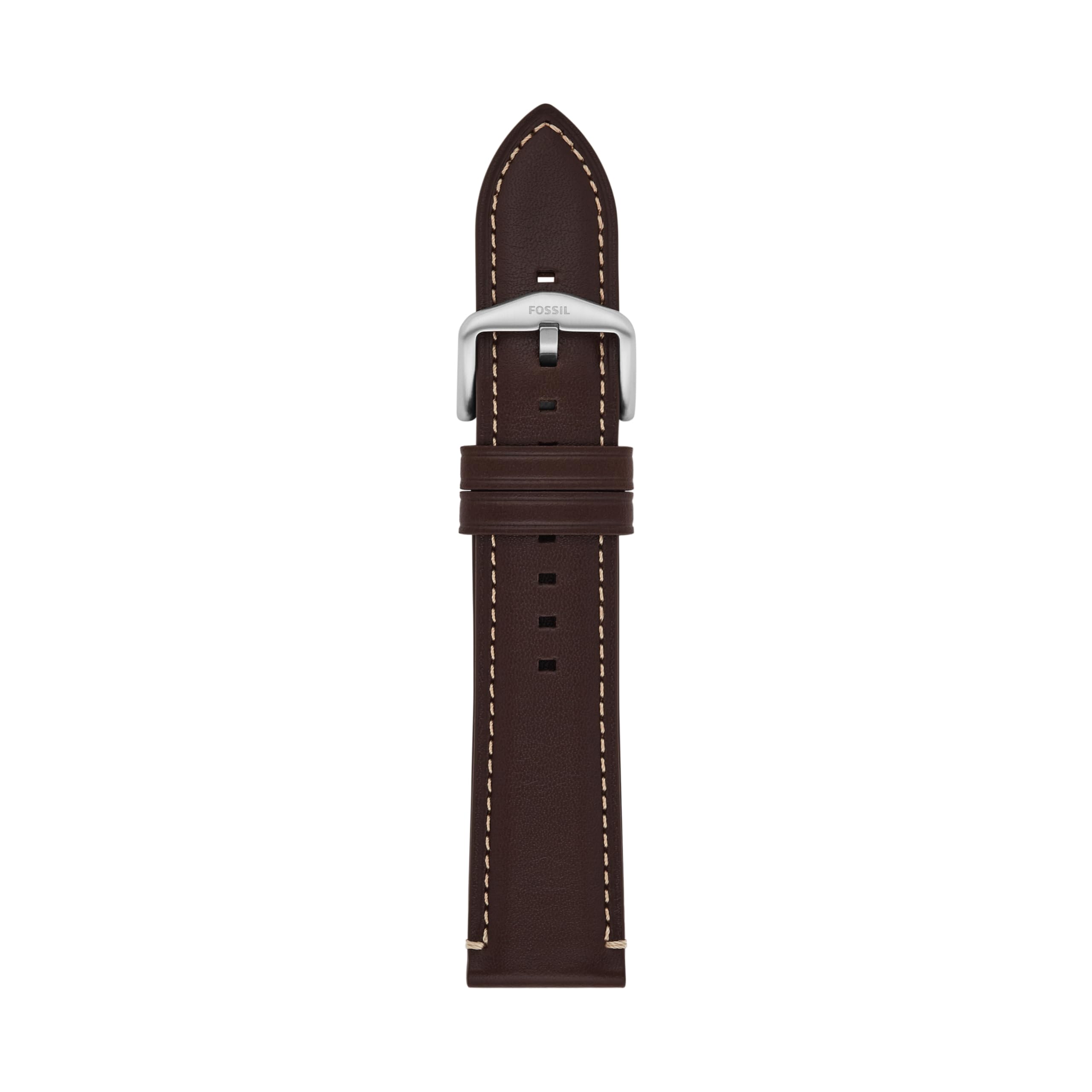 Fossil Men’s 22mm Dark Brown LiteHide