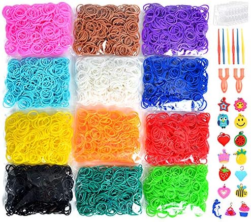 5400+ Colorful Rubber Bands Refill Set