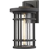 Z-Lite 570B-ORB 1 Light Outdoor Wall Sconce, Oil Rubbed Bronze