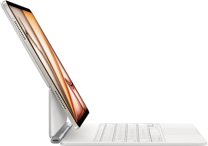 Magic Keyboard para iPad Air 13 polegadas (M3) - Inglês Britânico - Branco