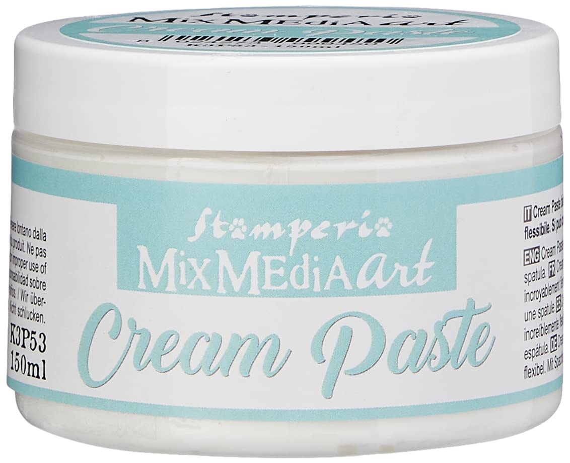 Stamperia - Cream Paste - White