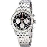 Breitling Navitimer 1 Chronograph Automatic Chronometer Black Dial Men's Watch AB0121211B1A1