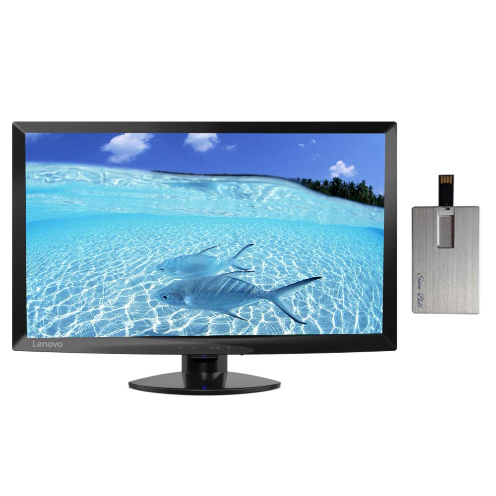 2020 Lenovo D24-10 23.6" FHD LED Backlit LCD Monitor, 1920x1080 Resolution, 16:9 Aspect Ratio, 170 D