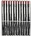 Makeup Cherimoya Retractable Waterproof Lip & Eye Liner Pencil Built In Sharpener 12 Pieces