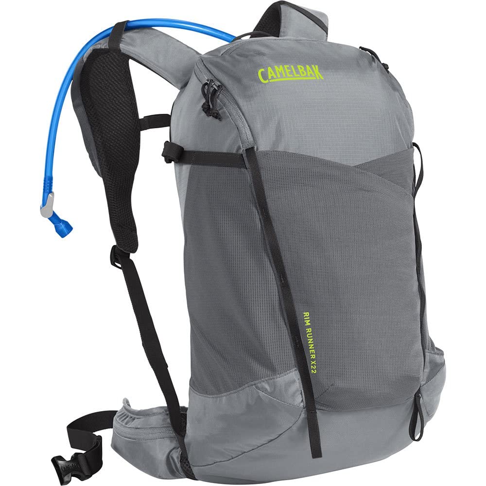 CAMELBAK RIM RUNNER X22 70OZ, GREY FLANNEL/LIME PUNCH 2022