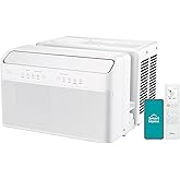 Midea 12,000 BTU U-Shaped Smart Inverter Window Air Conditioner–Cools up to 550 Sq. Ft., Ultra Quiet with Open Window Flexibility, Compatible with Alexa/Google Assistant, 35% Energy Savings (Renewed)