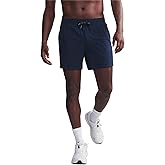 Rhone 5" Pursuit Short - Mens Unlined Workout Short, Lightweight, All-Way Stretch Gym Short with Secure Zipper Pocket (True Navy, Medium)