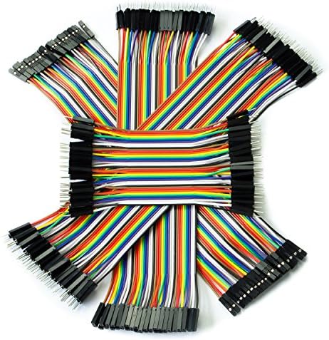 ZipWire Kit, 4 Zippable Ribbon Cables, 40-Wires, 28 AWG, 10 Rainbow Colors