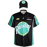 Todeeral Men's Ricky Bobby shirt Talladega Nights adult short sleeve shirt Halloween costume