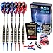 IgnatGames Premium Soft Tip Darts – 6/12 Pack Brass Barrels with Aluminum Shafts, 16 GlideXPro Flight Set, Tool Kit, Giftable Case & 100 Extra Tips