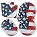 Gift Boutique American Flag Patriotic Party Supplies Serves 50 Disposable Dinner Paper Dessert Plates Lunch Napkins for Memorial Day Election Day 4th of July Independence Day USA Tableware Decorations