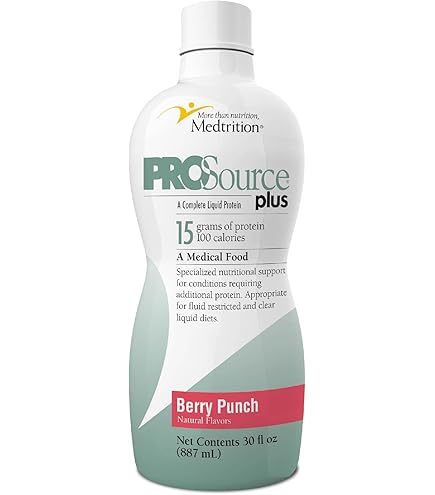 Amazon.com: Medtrition ProSource ZAC Liquid Protein – Berry Punch