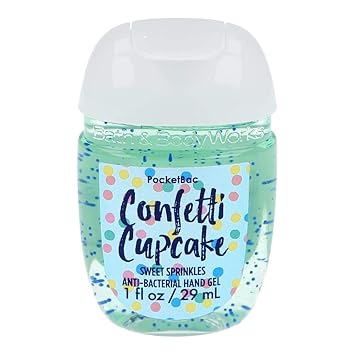 Amazoncom Bath Body Works Pocketbac Hand Gel Confetti