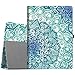 Fintie iPad Pro 12.9 Case - [Corner Protection] Premium PU Leather Folio Smart Stand Cover with Auto Sleep/Wake, Multi-Angle Viewing for iPad Pro 12.9 2nd Gen 2017 / 1st Gen 2015, Emerald Illusions