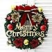 1Pc Monoche Christmas Wreath Luxury Ornament Decor Sturdy Perfect for Door Wall Xmas Wedding Tree Hanging Party with Stringthumb 1
