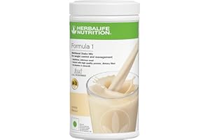 Herbalife Formula 1 Nutritional Shake Mix, Weight Management Meal Replacement, 750g (750 Gram, Vanilla)