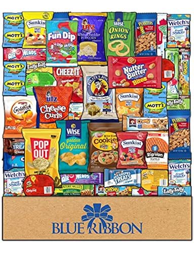 Mothers Day Snack Box Care Package Variety Pack (45 Count) Ultimate ...