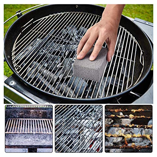 4 Pack Grill Griddle Cleaning Brick Block,Ecological Grill Cleaning