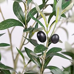 Artificial Olive Tree for Living Room Decor, 6FT