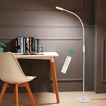 Tonffi®lámpara de pie LED interruptor de control remoto táctil Lámpara