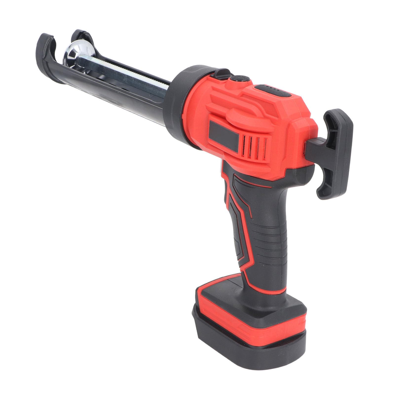 Cordless Caulk Gun, No Drip Cordless Variable Speed Trigger, Electric Caulk Gun with Charger, LED Light for Home Renovations DIY Projects Bathroom Balcony Doors