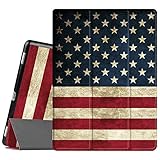 Fintie iPad Pro 12.9 Case - [SlimShell] Ultra Lightweight Standing Protective Cover with Auto Wake / Sleep Feature for Apple iPad Pro 12.9 (1st Gen 2015) / iPad Pro 12.9 (2nd Gen 2017), US Flag