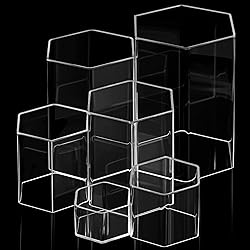 Jetec Hexagonal Jewelry Display Risers Hexagonal