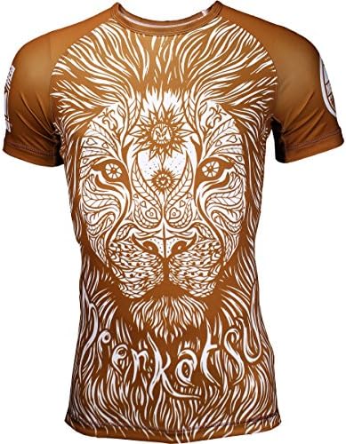 Meerkatsu Ranked Rashguards - Brown - 2X-Large