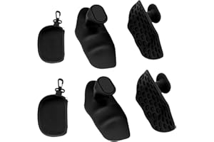 Chasefun 4Pcs Weight Lifting Grips for Men Women, Ergonomics Workout Rubber Fingerless Gym Grips, Rypt Grip for Exercise Bodybuilding,Deadlifts, Exercise, Weight Lifting, Dumbbell