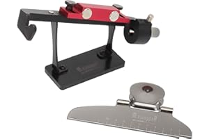 M.SJUMPPER ARCHERY Fletching Jig Adjustable Fletches Tool with Straight Clamp for DIY Arrows Shafts