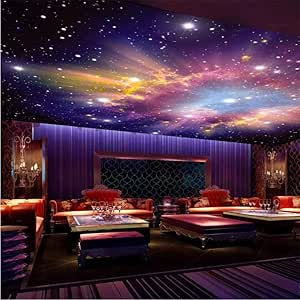 Mural 3D Murales personalizados 3D Nebulosa de la estrella Cielo