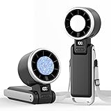 TriPole Portable Handheld Turbo Fan with Ice