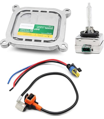 Xenon Ballast Control Unit With D3S HID Bulb & Wire Kit – For Chevy Blazer, Impala, Malibu, Suburban, Tahoe (2013-2020) | Replaces Part # 20928264, 13587843