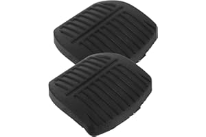 AUTSUPPL 2pcs Non-Slip Clutch Brake Pedal Pads for Forklift and Automotive Shock-Absorbing Replacement Covers