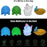 Yousu 3D Filament Bundle Glow in Dark PLA 1.75mm Multicolor 4x250g view 2