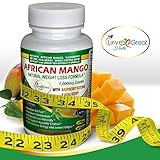 African Mango Natural Weight Loss Formula 1000MG 60 Caplets Helps Leptin Levels - Raspberry Ketones Acai Berry Green Tea - Helps Women and Men Lose Weight Burn Fat Fast, No Side Effects - Made In USA