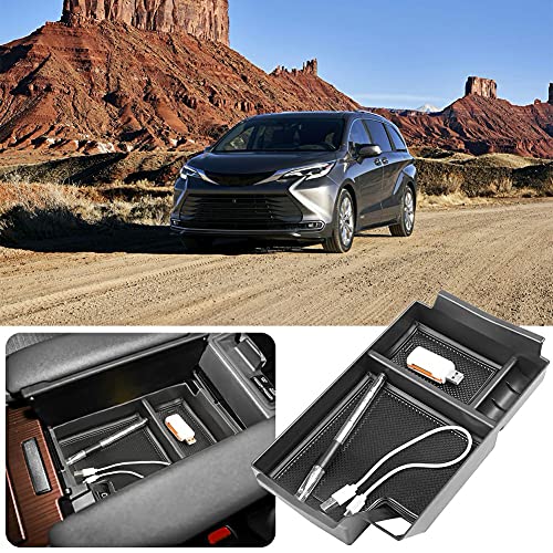 Salusy Armrest Center Console Organizer Tray Compatible for 2021 2022