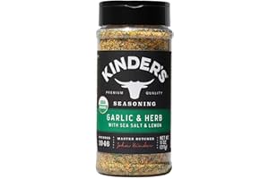 Kinder's Organic Garlic & Herb with Sea Salt & Lemon Seasoning, 11 Ounce