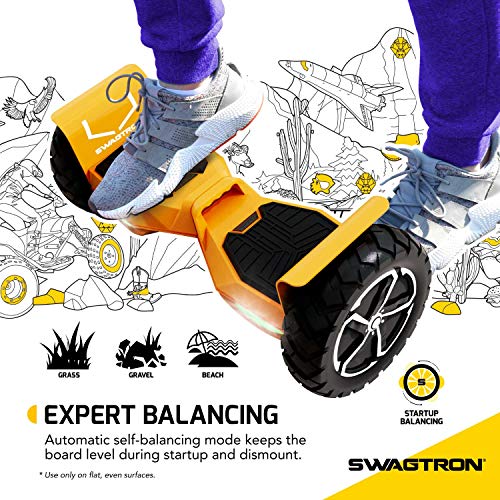 Swagtron Swagboard Outlaw T6 OffRoad Hoverboard First In The World