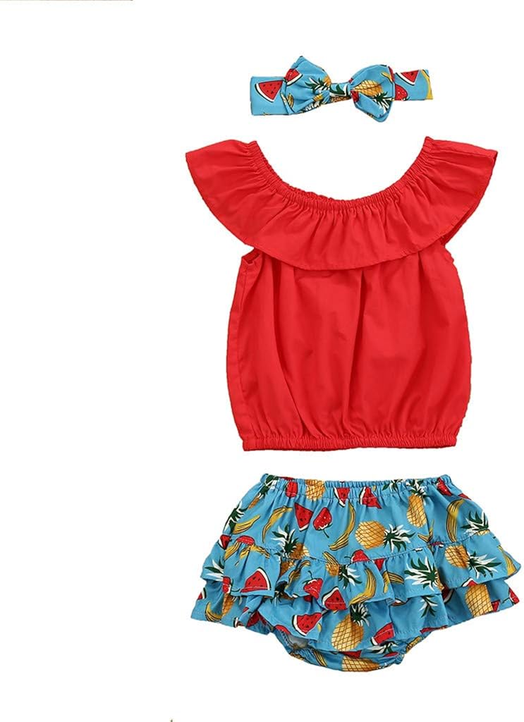 Sunnymi Baby Summer Clothing Set, 05 Years Toddler Children Baby Girl