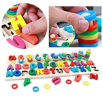  Taylor Gre Wood Number And Alphabet Stacking