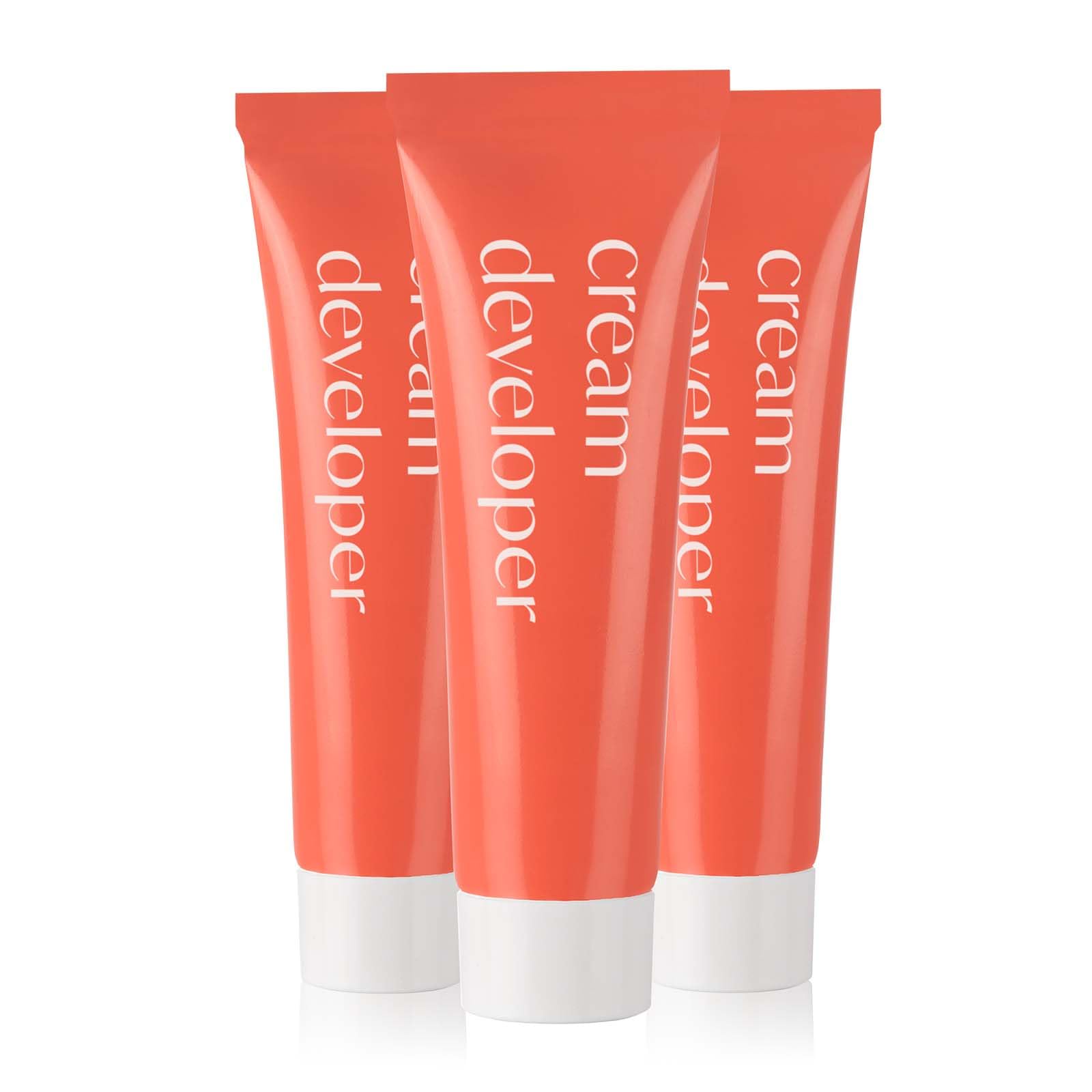 Hi Brow Cream Developer for Brow Powder Tint - Pack of 3 tubes with 7ml