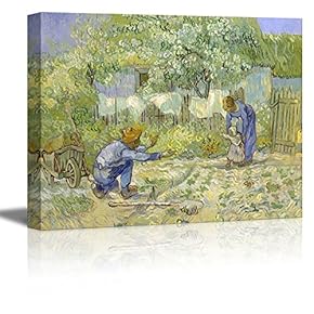 First Steps (After Millet) Vincent Van Gogh Oil Painting Reproduction