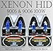 9005 9006 100W Combo Package Hi/Lo Beam Xenon HID Bulbs Super White
