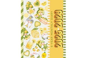 5-Year Monthly Diary 2025-2029: 8.5x11 Daily Dated Notebook / Goal Planning Journal With To Do Lists / Personal Event Organiz