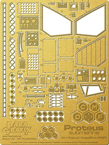 Paragrafix 1/32 Scale Proteus Photoetch Set PGX205