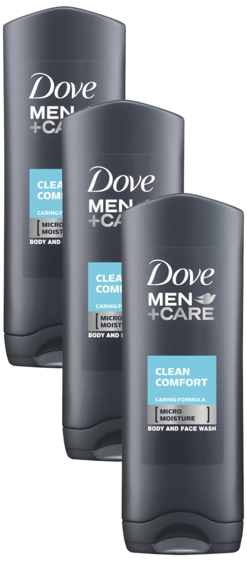 DOVE MEN + CARE CLEAN COMFORT BODYWASH 250ML (Pack of 3)