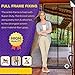 Magnetic Screen Door Mesh Screen Door, 34”x82” MAX Full Frame Velcro Fly Mosquitos Bug Insect Screen for Sliding Glass Door French Door Patio Door, Full Frame Hook & Loop