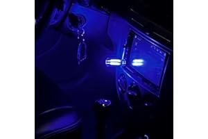 OGRAPHY Car Neon Light for Car Accessories Car LED Lights Interior, Car Decor Car Lights Interior USB Car Light Car Accessories Car Lamp (Blue)